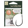 Maruto HOROG 8356-BD CARP HOOKS BARBED FORGED STRAIGHT EYE HC BLACK NICKEL 10