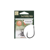 Maruto horog 8356-bd carp hooks barbed forged straight eye hc  black nickel 8