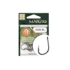 Maruto HOROG 8366BL CARP HOOKS BARBLESS STRAIGHT EYE FORGED REVERSED RINGED HC BLACK NICKEL 4