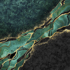 Márvány mintás Malachite szalvéta 20 db-os 33x33 cm papírárú, csomagoló és tárolóeszköz