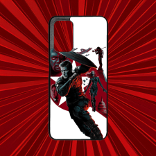  Marvel - Amerika kapitány art - Xiaomi tok tok és táska