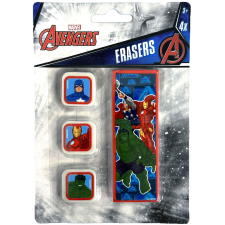 Marvel Avengers Bosszúállók forma radír szett 4 darabos radír
