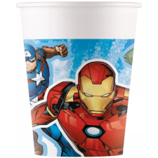 Marvel Bosszúállók Evergreen papír pohár 8 DARABOS 200 ml FSC Nr2 party kellék