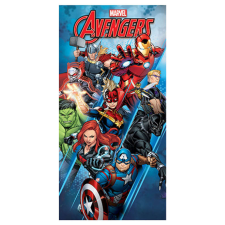 Marvel Bosszúállók Heroes fürdőlepedő, strand törölköző 70x137 cm (Fast Dry) lakástextília