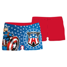 Marvel Bosszúállók kisfiú fürdő boxer - piros - 98