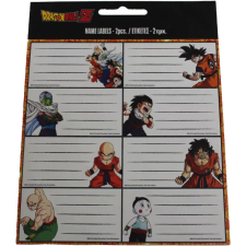 Marvel Dragon Ball füzetcímke 16 darabos Nr1 füzetcímke
