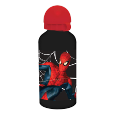 Marvel Pókember Dark alumínium kulacs 500 ml kulacs, kulacstartó