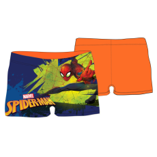 Marvel Pókember kisfiú fürdő boxer - uv narancs - 110