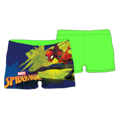 Marvel Pókember kisfiú fürdő boxer - uv zöld - 98