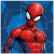 Marvel Pókember Web kéztörlő, arctörlő, törölköző 30x30 cm Nr1