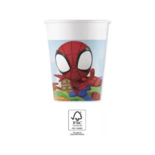 Marvel Spidey, Pókember papír pohár 8 DARABOS 200 ml FSC Nr2 party kellék