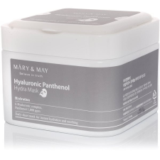 MARY & MAY Hyaluronic Panthenol Hydra Mask Pack, 30 db arcpakolás, arcmaszk