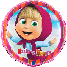 Mása és a medve Titter fólia lufi 46 cm party kellék