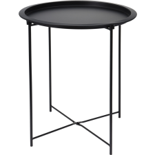 Masa Home&Styling kollekció, fém, 47x51 cm, negru bútor