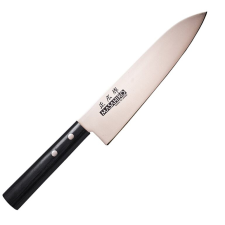  Masahiro Sankei Chef 180mm-es fekete kés [35842]. kés és bárd