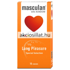 Masculan Extra Long Pleasure késleltetős óvszer 10db óvszer