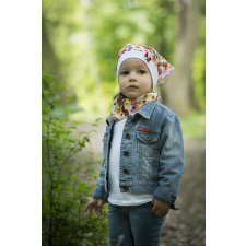  Masnis fejkendő, virág, rózsaszín babasapka, sál