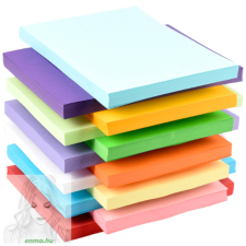  Másolópapír csomag, színes, A4, 80 g, 10x10 lap, intenzív mix fénymásolópapír