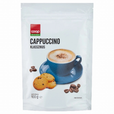 MASPEX OLYMPOS KFT. Coop klasszikus cappuccino instant kávéitalpor 100 g kávé