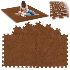 Massido 6db Puzzle habszőnyeg 180x120cm - Barna játszószőnyeg