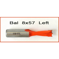 MASSIVE Köldökcsapfúró 8x57x27x10 mm balos barkácsgép tartozék