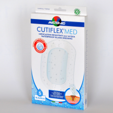 MASTER-AID Cutiflex Med Strip Vízhatlan Sebtapasz 10,5x15cm 5 db (úszáshoz) gyógyászati segédeszköz