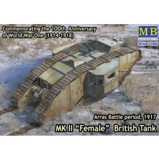 Master Box Mk II Female British tank.Arras Battle 1:72 (72006) makett