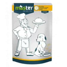Master Dog Alutasakos eledel felnőtt kutyáknak - csirkés 80g kutyaeledel
