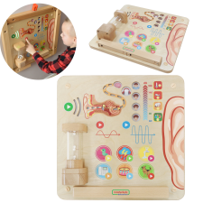  Masterkidz Edukációs Tábla Látásérzékelés Montessori fajáték