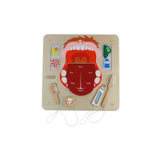 Masterkidz Montessori fali szájhigiénia szenzoros fejlesztő játék egyéb bébijáték