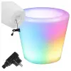 MasterLED Donica LED Zewnętrzna Podświetlana RGBW Ozdobna 38x40 230V IP44 Pilot Masterled