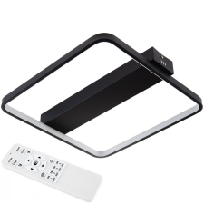 MasterLED Galax LED csillár mennyezeti lámpa 40W fekete + távirányító világítás