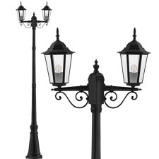 MasterLED Kerti állólámpa LED oszlop 238cm E27 kültéri dekoratív lámpa kültéri világítás