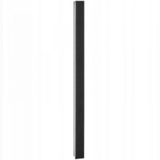 MasterLED Kerti lámpa LED fali lámpa 60W építészeti lámpatest téglalap fekete 200cm kültéri világítás