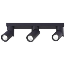 MasterLED Kinkiet Ścienny Lampa Natynkowa Ruchomy 3x GU10 Czarny Matowy Rita Masterled világítás