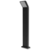 MasterLED Lampa Ogrodowa LED Słupek Zewnętrzny Stojący 12W 550lm 4000K Neutralna 120° Czarny IP54 80cm Clark Masterled