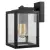 MasterLED Lampa Oprawa Ścienna Kinkiet Dekoracyjny E27 Czarny Lidio Masterled