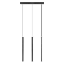 MasterLED Lampa Sufitowa Oprawa Wisząca 3x G9 Czarna Matowa Piero Masterled világítás