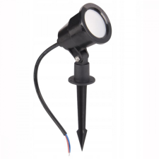 MasterLED LED kerti lámpa kültéri spotlámpa SERGIO 7W 4500K süllyesztett fekete modern kültéri világítás