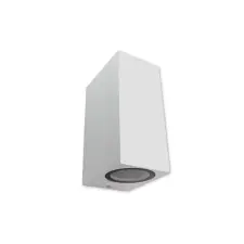 MasterLED MasterLED Lida 150x92 fehér szögletes oldalfali lámpa GU10-es foglalattal világítás