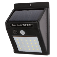 MasterLED Solar LED reflektor 3W 5500-6000K hideg IP65 fekete Masterled mozgásérzékelő kültéri világítás