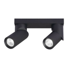 MasterLED Spot 4280-LVT, tájolható, 2xGU10, matt fekete, IP20, Masterled világítás