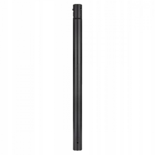 MasterLED Világítóoszlop 1 m-es meghosszabbítása a lámpaoszlophoz, kerek, fekete kültéri világítás