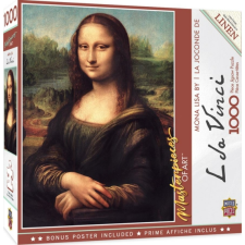 MasterPieces 1000 db-os puzzle - Leonardo Da Vinci - Mona Lisa (72015) puzzle, kirakós