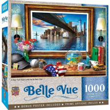 MasterPieces Puzzle 1000 View of New York puzzle, kirakós