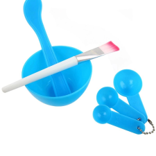  Maszkok és hajfestékek készítésére szolgáló szett - tálka, mérőkanalak, ecset fodrászkellék