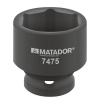 Matador Schraubwerkzeuge 74750340 Külső hatlap Ütvefúró dugókulcs betét 34 mm 1/2 (12,5 mm) (74750340)