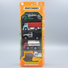 Matchbox 5db-os szett-MBX Construction autópálya és játékautó