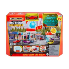  Matchbox igazi kalandok autómosó autópálya és játékautó