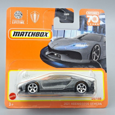 Matchbox Koenigsegg Gemara 1:64 Matchbox szürke B autópálya és játékautó